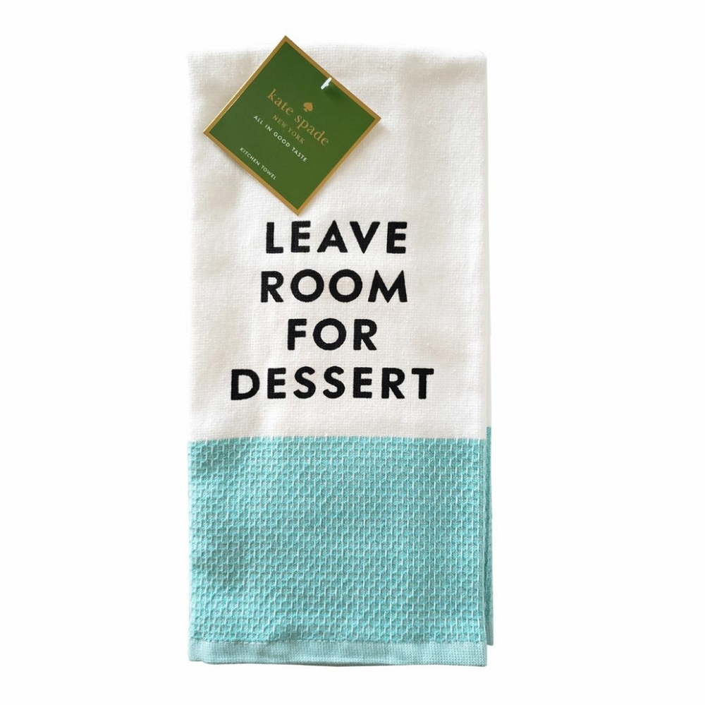 Kate Spade Leave Room For Dessert Kitchen Towel
